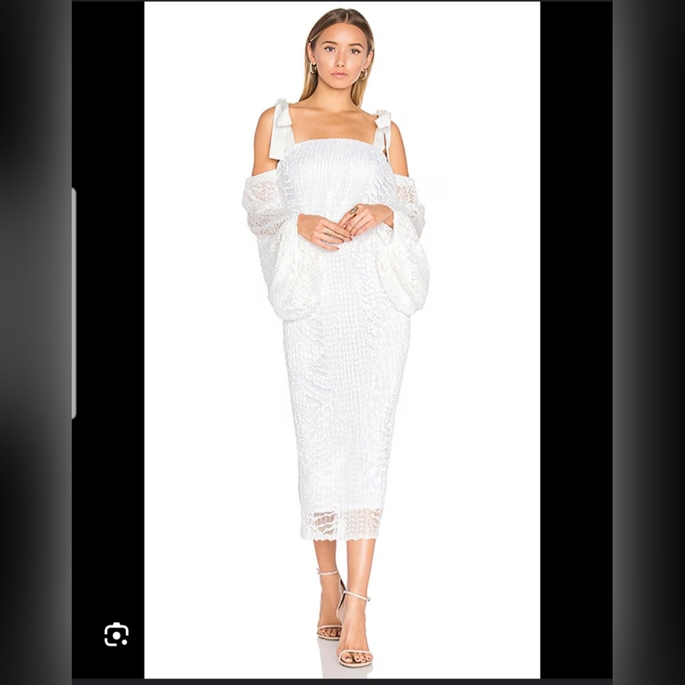 Rebecca Vallance PULITZER white lace dress, new, sz 6